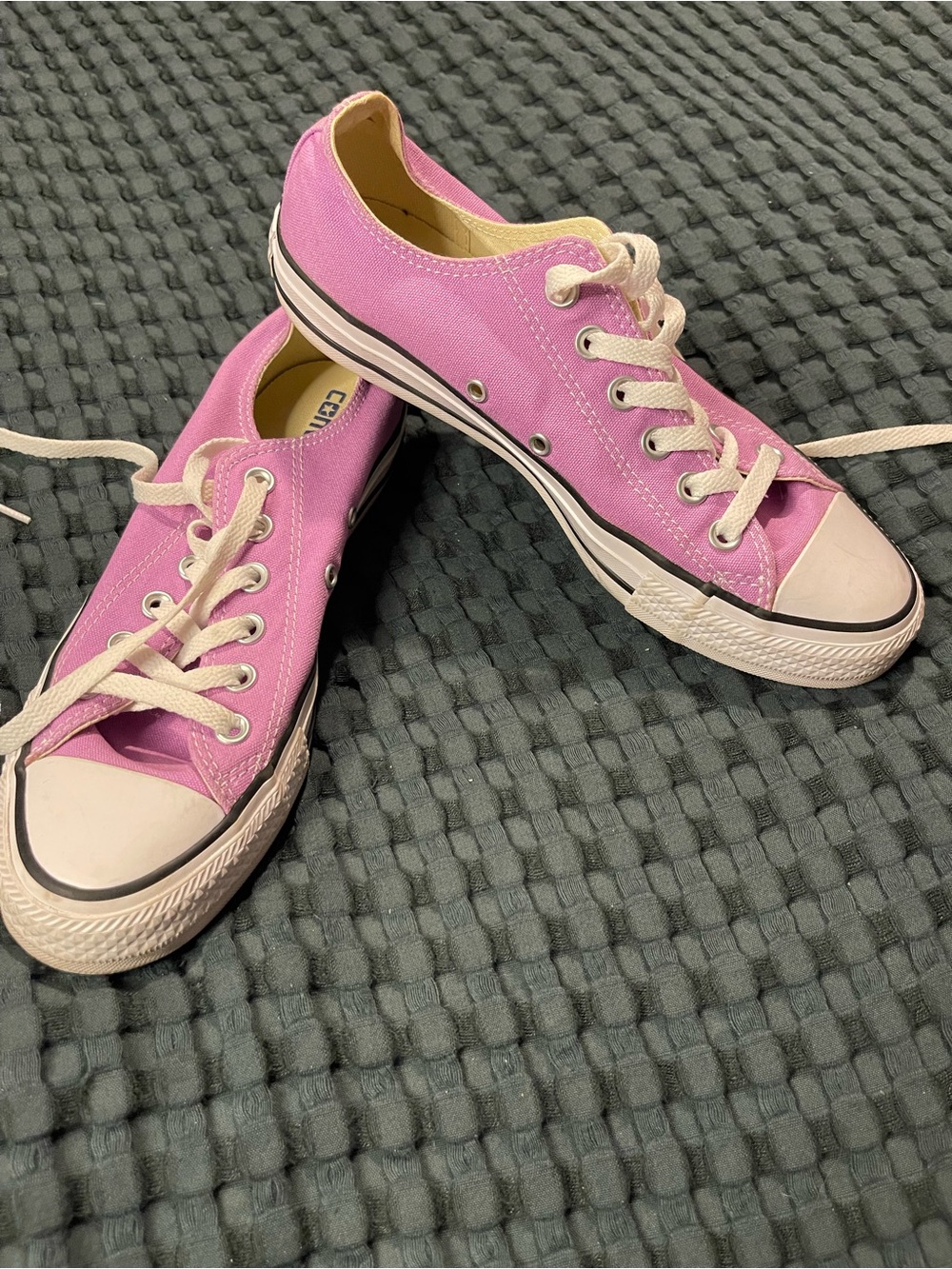 Converse Chuck Taylor All Star Low Top Purple Sneakers Women Size 8 Men Size 6